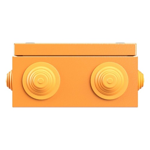 Коробка стальная FS с кабельными вводами и клеммниками IP55 150х150х80мм 5р 450V 20A 10мм.кв | код FSB31510 | DKC фото 2