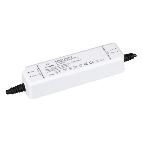 Блок питания ARPV-SP-24060-PFC (24V, 2.5A, 60W) (Arlight, IP67 Пластик, 5 лет) | код 43671 | Arlight Блок питания ARPV-SP-24060-PFC (24V, 2.5A, 60W) (Arlight, IP67 Пластик, 5 лет) | код 43671 | Arlight
