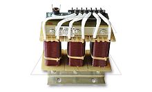 Дроссель защитный TKC1-12,5-189/400/440, трехфазный, Qc=12.5kVAr, 189Hz (p=7%), 400/440VAC, материал намотки (Cu), термозащита Tmax=90°C, IP00 | код 028071 | ZEZ Silko