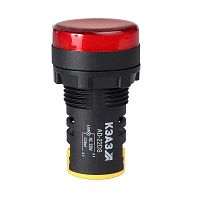 Лампа AD22DS(LED) матрица 22мм 230В крас. | код 238566 | КЭАЗ