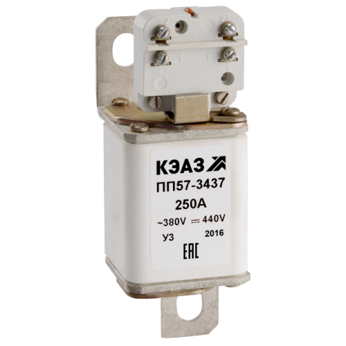 Предохранитель ПП57-39981-И1-500А-У3-КЭАЗ | код 337366 | КЭАЗ