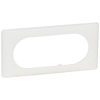 Рамка 2-м Celiane wide бел. перкаль | код 66705 | Legrand