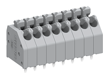 250115 Клемма MCS, одинарное отверстие, шаг 3.5мм, 15 конт., сер., шт | код 250115 | SUPU