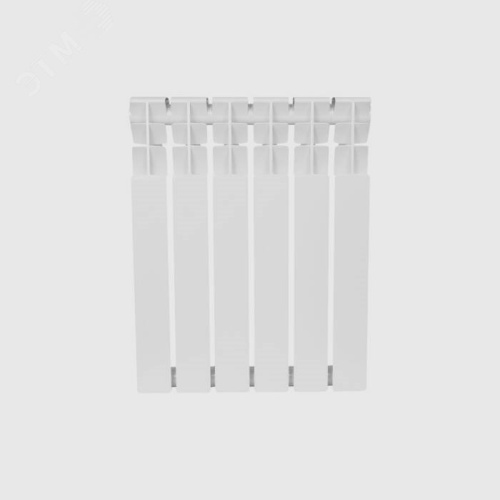 Радиатор биметаллический S19 500/78 - 12 секций, 1440 Вт | код 117-6340 | Benarmo