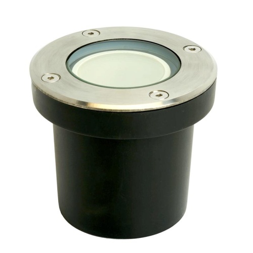 Светильник светодиодный уличный ДВУ с лампой 7w 4000К G5.3 IP65 круг | код 11856 | Feron