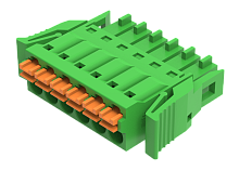 MC-RF3.50H24P-D Клемма MC, шаг 3.5мм, 24 конт., зел., шт | код MC-RF3.50H24P-D | SUPU