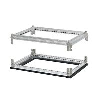 Рамы крыши и дна для шкафов CQE N оцинкованные черные RAL9005 ШхГ 300x800 мм | код R5NGTB38B | DKC