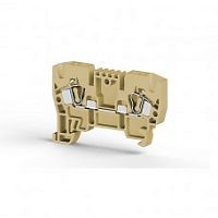 306 236, Клеммник пружинный 4мм.кв. (белый), YBK4 | код 0.0.0.3.06236 | KLEMSAN