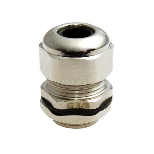 Кабельный ввод ZTM-ELECTRO FBA17-06, никелированная латунь | код 106400 | ZTM-ELECTRO