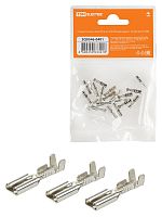 Клемма плоская гнездо РП-м 1,5-(2,8) плоский (мама) 1-1,5 мм? (20шт) TDM | код SQ0546-0401 | TDM