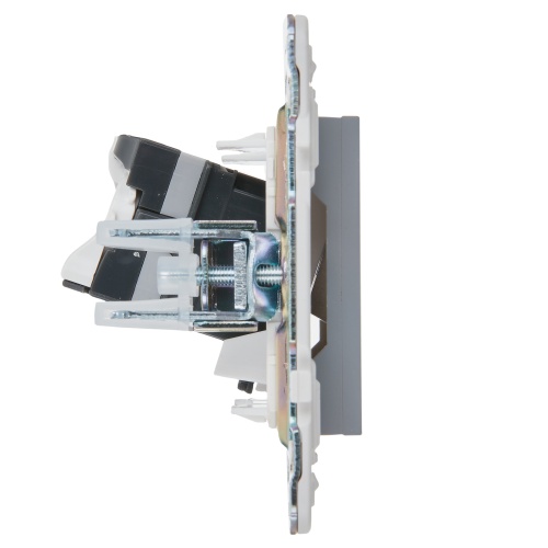 SKANDY Роз. комп. RJ45 кат.5E SK-K01Gr сер. IEK | код SK-K10-1-K03 | IEK фото 2 SKANDY Роз. комп. RJ45 кат.5E SK-K01Gr сер. IEK | код SK-K10-1-K03 | IEK фото 2