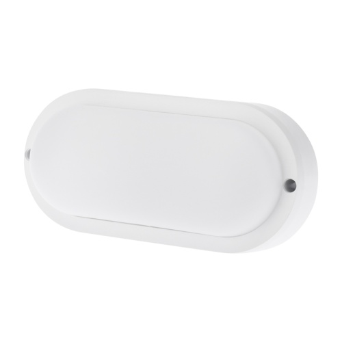 Светильник светодиодный пылевлагозащищенный REXANT ЖКХ-01 овал 8 Вт 700 Лм IP65 6500 K 157х87х35 мм с датчиком движения | код 607-258 | REXANT