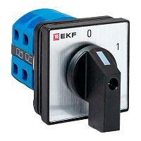 Переключатель кулачковый ПК-1-13 25А 3P «0-1» IP65 EKF | код pk-1-13-25-65 | EKF
