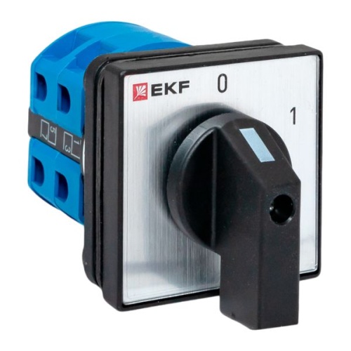 Переключатель кулачковый ПК-1-13 25А 3P «0-1» IP65 EKF | код pk-1-13-25-65 | EKF
