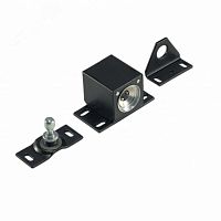 Замок электромеханический накладной универсальный миниатюрный | код Promix-SM102.01.1 black | Promix