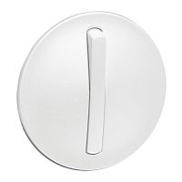 Лицевая панель - Программа Celiane - для контурной подсветки механизмов Кат. № 0 670 01/02/31/32 с тонкой клавишей - белый | код 065003 | Legrand