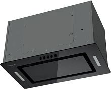 Вытяжка встраиваемая Weissgauff Antlia 850 BL черный управление: кнопочное (1 мотор) | код 1840470 | WEISSGAUFF