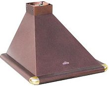 Вытяжка каминная Elikor Сатурн 60П-180-В1Л медный антик/золотистый управление: кнопочное (1 мотор) | код 1916387 | ELIKOR