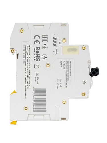 ARMAT Автоматический выключатель M06N 4P C 6А | код AR-M06N-4-C006 | IEK фото 8 ARMAT Автоматический выключатель M06N 4P C 6А | код AR-M06N-4-C006 | IEK фото 8