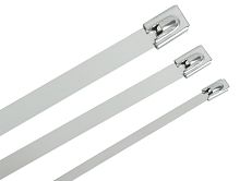 Хомут стальной ХСт 4,6х250мм (100шт/упак) | код UHS10-D046-250-100 | IEK