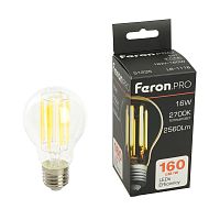 Лампа светодиодная LED 16вт Е27 теплый FILAMENT Feron.PRO | код 51235 | Feron