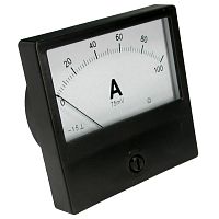 Амперметр RUICHI М42300 100А (Аналог), щитовой | код 67563 | Ruichi