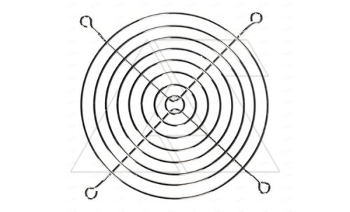 Решетка защитная MG для вентилятора 120x120мм, сталь | код MG120 | Natclic Решетка защитная MG для вентилятора 120x120мм, сталь | код MG120 | Natclic
