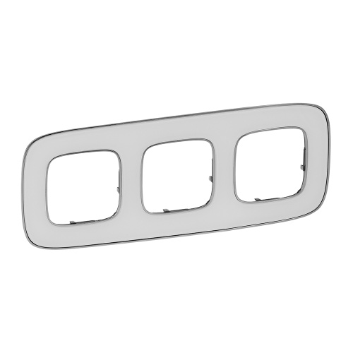 Valena ALLURE.Рамка "Зеркало".3-постовая универсальная | код 754423 | Legrand