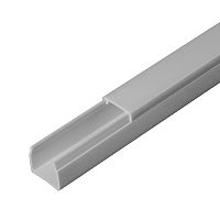 Кабель-канал серый RAL 7035 2-й замок в п/э 16х16 мм (120м/уп) Промрукав | код PR03.0070 | ПРОМРУКАВ