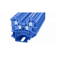 DC4-QU-01P-12-00Z(H), Клемма винтовая DC, 4 мм.кв., 4C, синий, шт | код 11020000241 | DEGSON