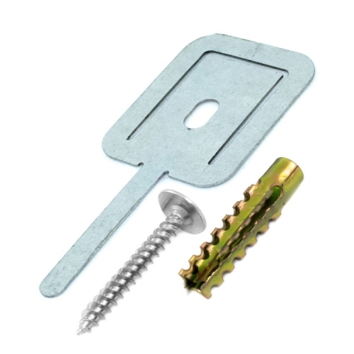 Комплекты для крепления ОКЛ с использованием самореза, дюбеля и хомута FR ПР-40 (100 шт) Промрукав | код PR08.5201 | ПРОМРУКАВ Комплекты для крепления ОКЛ с использованием самореза, дюбеля и хомута FR ПР-40 (100 шт) Промрукав | код PR08.5201 | ПРОМРУКАВ