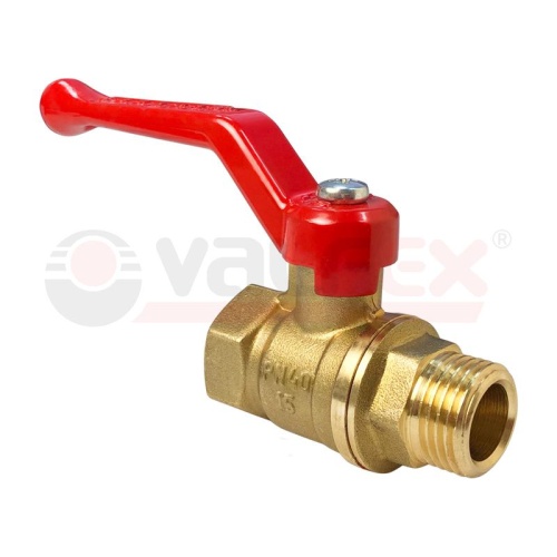 Кран шаровой 11Б27фт1М 1/2' ВН ручка рычаг | код VF.215.LR1.012 | VALFEX-T Кран шаровой 11Б27фт1М 1/2' ВН ручка рычаг | код VF.215.LR1.012 | VALFEX-T