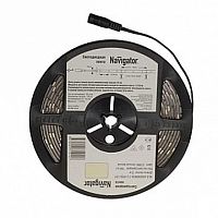 СД Лента светодиодная 71 408 NLS-3528W120-9.6-IP20-12V R5 | код. 71408 | Navigator