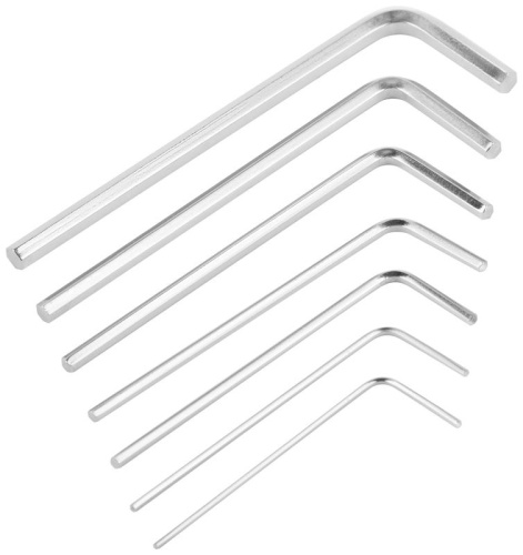 Ключи шестигранные CrV 7 шт (0.7-3.0 мм) в пластиковом держателе | код 64160 | FIT фото 5