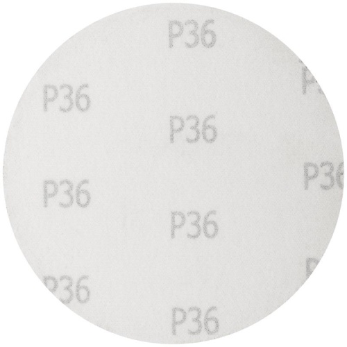 Круги шлифовальные сплошные (липучка), алюминий-оксидные, 150 мм, 5 шт Р 36 | код 39801 | FIT фото 2