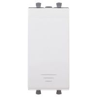 Кнопка модульная, Avanti, Белое облако, 1 модуль | код 4400151 | DKC