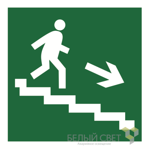 Знак безопасности NPU-2424.E03''Напр. к эвакуационному выходу направо'' | код a18708 | Белый Свет Знак безопасности NPU-2424.E03''Напр. к эвакуационному выходу направо'' | код a18708 | Белый Свет