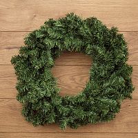 Еловый венок NEON-NIGHT 60см, ПВХ | код 307-143 | NEON-NIGHT