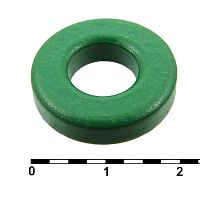 Ферритовый сердечник кольцевой RUICHI R20/10х5 мм, PC40, окрашенный | код 93353 | Ruichi