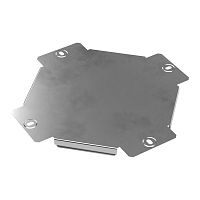 Крышка ответвителя Х-образного Стандарт INOX (AISI 304) 100 Промрукав | код PR16.3194 | ПРОМРУКАВ