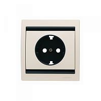 Накладка для розетки SCHUKO, серия OLAS, цвет песочный | код 8488 AR | ABB