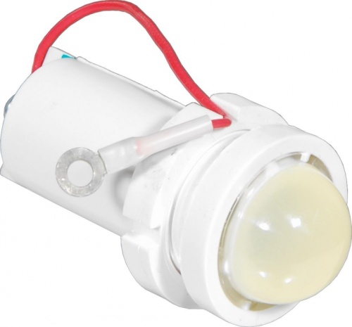 Светодиодная лампа СКЛ-14А-КЛМ-2-380, красно-зеленая, матовая, 380В 50Гц/пост., диаметр посадочного отверстия 22мм, УХЛ2.1 | код A8021-34129672 | Каскад-Электро