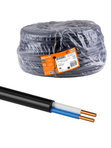 Кабель ВВГнг(А) -LS 2х6ок (N) -0.66 ГОСТ (бухта 100м) | код SQ0117-0203 | РЭМЗ ТМ Кабель ВВГнг(А) -LS 2х6ок (N) -0.66 ГОСТ (бухта 100м) | код SQ0117-0203 | РЭМЗ ТМ