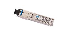 Модуль GIGALINK SFP, WDM, 155Mb/1,25Gb/s, одно волокно SM, SC, Tx:1310/Rx:1550 нм, DDM, 8 дБ (до 3 км) | код GL-OT-SG08SC1-1310-1550-D | GIGALINK