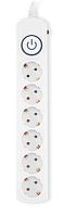 Сетевой фильтр Ippon BK-6-EU-5-16-W 5м (6 розеток) белый (коробка) | код 1804847 | IPPON