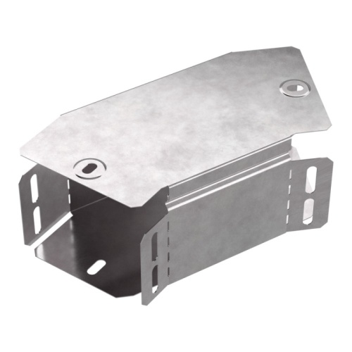 Угол горизонтальный 45 градусов с крышкой Стандарт 100х80 Промрукав | код PR16.0424 | ПРОМРУКАВ Угол горизонтальный 45 градусов с крышкой Стандарт 100х80 Промрукав | код PR16.0424 | ПРОМРУКАВ