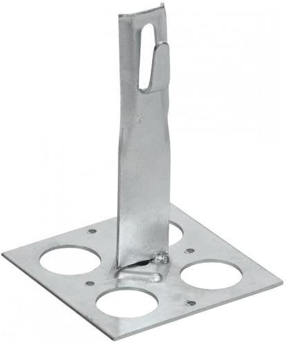 Дер. пр. кр. 6-8мм пл. кр. h=150мм оц. сталь IEK | код ZDP85-11-1-68-150 | IEK