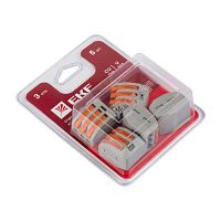Клемма СМК 222-413 (блист.5шт) | код plc-smk-413b | EKF