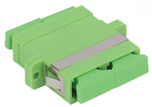 Проходной адаптер SC-SC, для одномодового и многомодового кабеля (SM/MM), с полировкой APC, (Duplex) | код FC1-SCASCA2C-SM | ITK by IEK