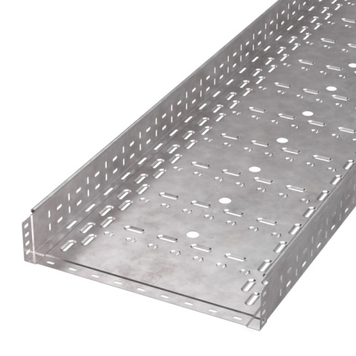 Лоток перфорированный Стандарт HDZ 500х100х3000 (1,0 мм) (6 м/уп) Промрукав | код PR16.1241 | ПРОМРУКАВ
